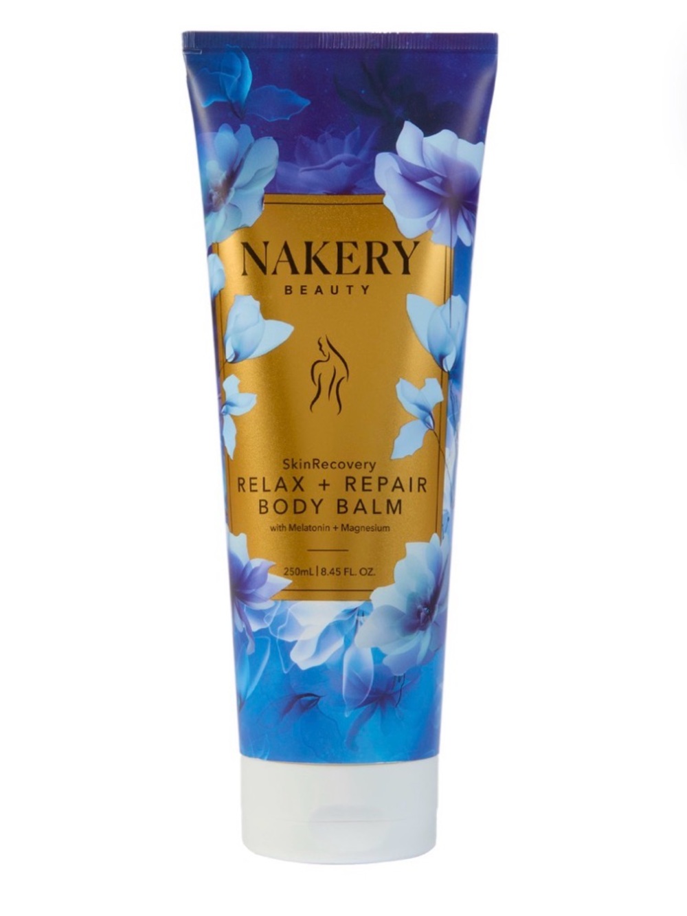 Nakery Beauty Skin Recovery Relax & Repair Night Body Balm With Magnesium 8.45oz